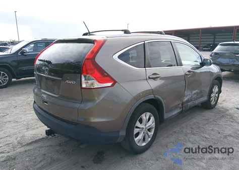 2013 Honda Cr-V Ex-L из США, поврежденный, VIN 5J6RM4H74DL074508